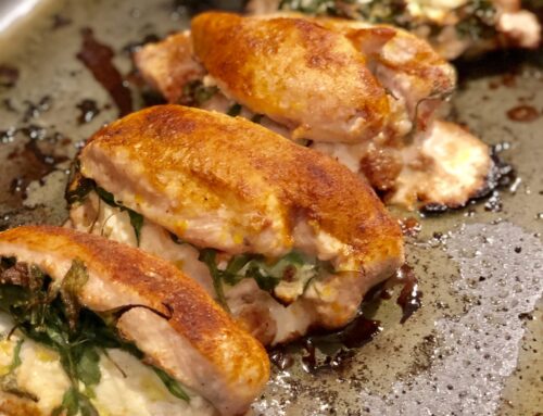Spinach & Ricotta Stuffed Chicken